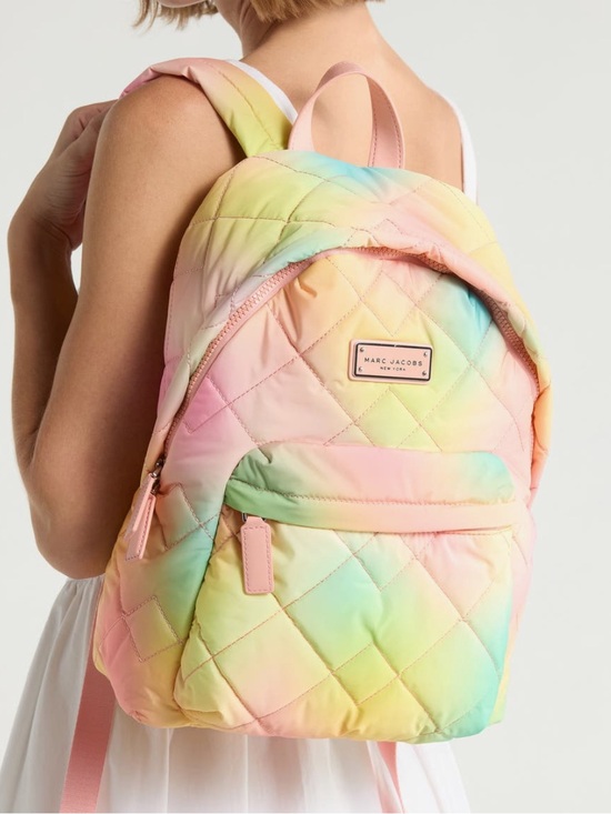 Marc Jacobs Handbags - Marc Jacobs Rainbow Quilted Backpack
NWT